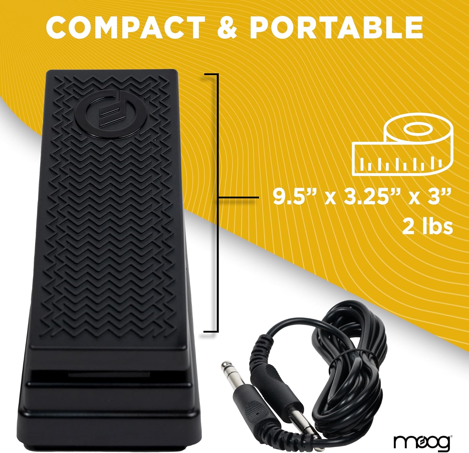 鍵盤楽器 Moog EP-3 Expression Pedal Moog EP-3 Expression Pedal – The Chicago Organ Company